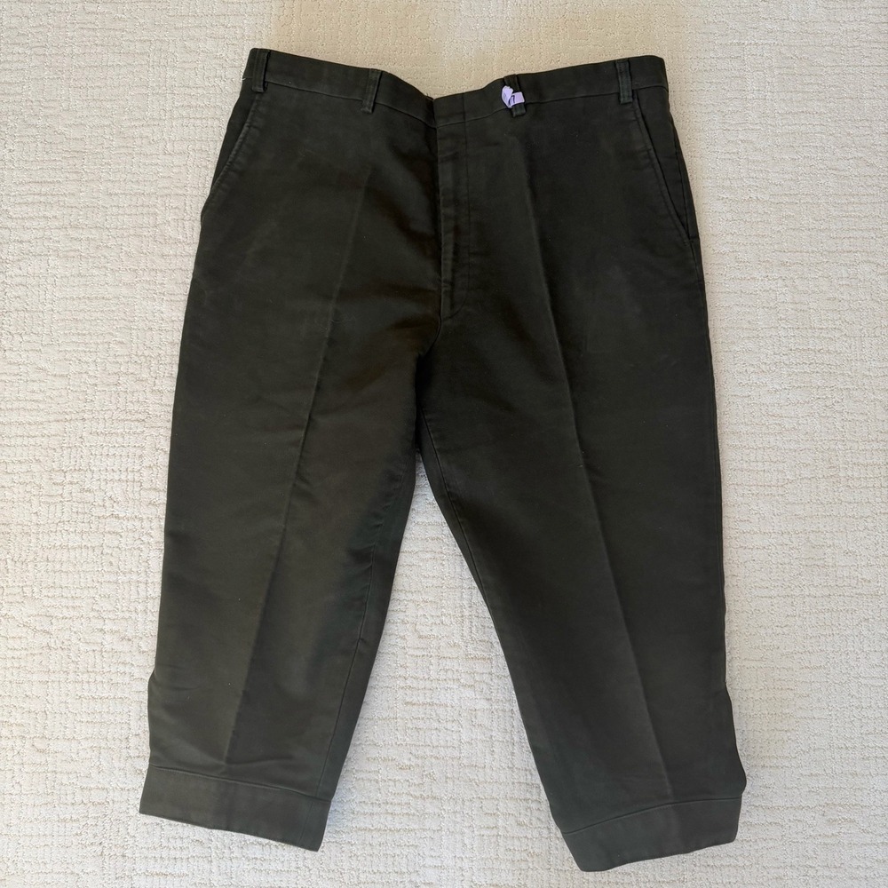 Stafford's Dark Green Moleskin Breeks Men's 42 Shooting Hunting Sporting Vintage